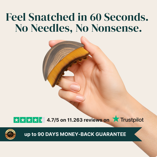 De-Puff and Define in 60 Seconds. Lymph, Not Muscle.